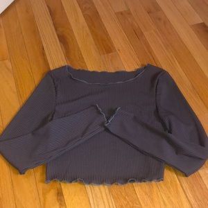 Shein cropped long sleeve